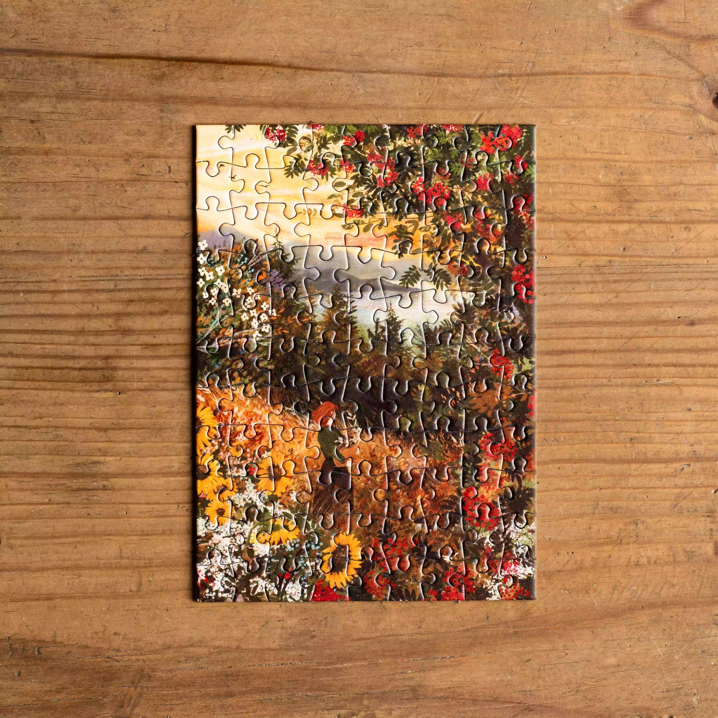 Trevell - Autumn Foraging - Mini Puzzle 99 pieces