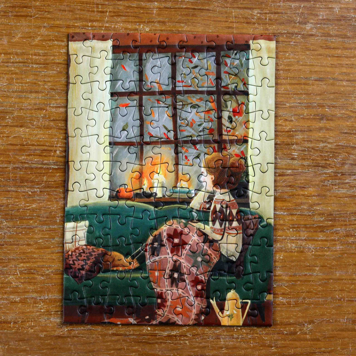 Trevell - Rainy Day - Mini Puzzle (99 pieces)