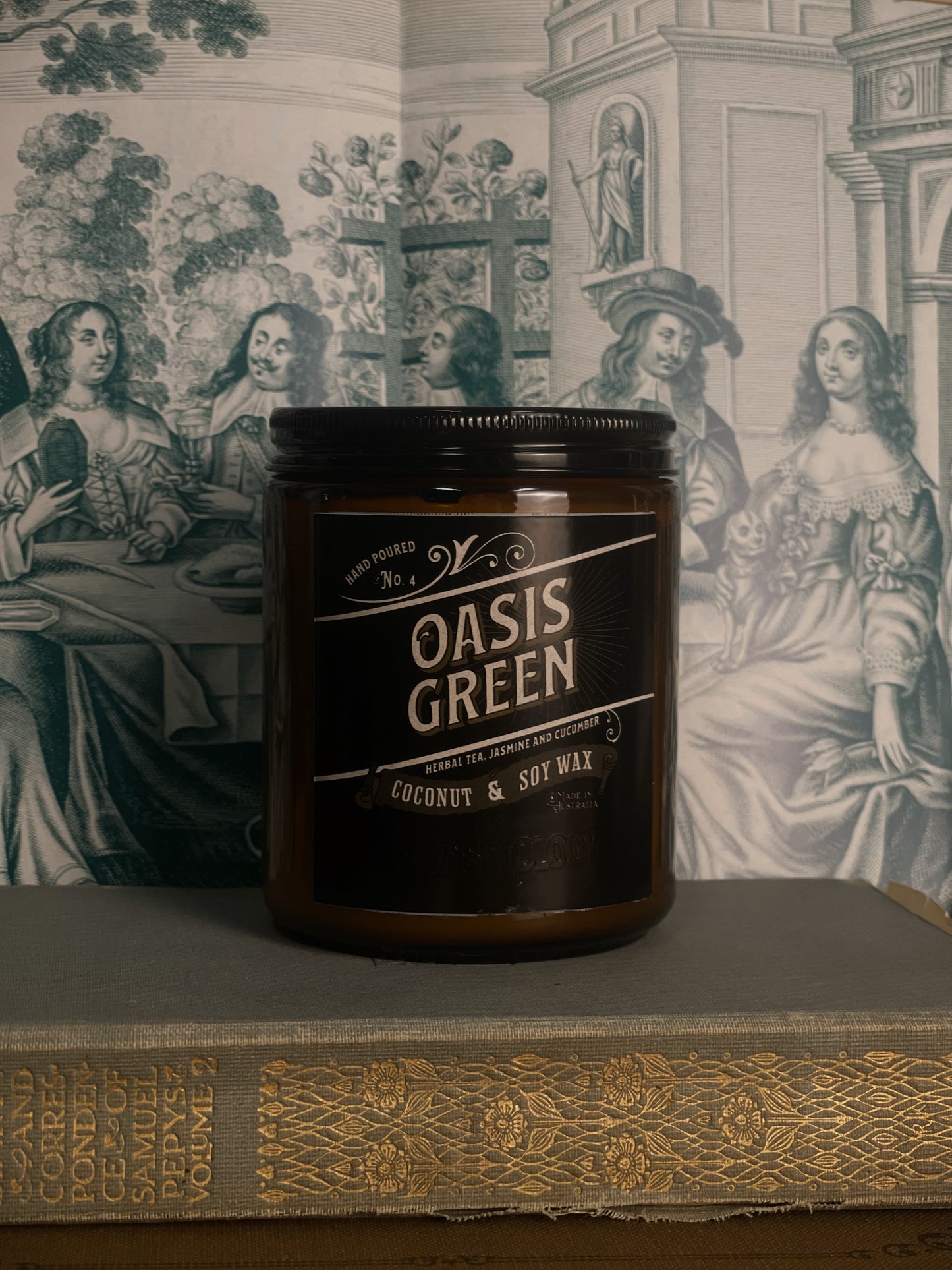 Oasis Green - Scented candle